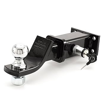 TugMaster ヒッチメンバー ボールマウント付き Amazon | ヒッチボール マウント セット 2インチ 6000LBS 25mm